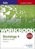 AQA Sociology for A Level, Workbook 4 (Paperback) - David Bown Photo