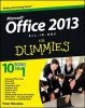 Office 2013 All-in-One For Dummies (Paperback) - Peter Weverka Photo