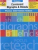 Phonics Intervention Centers Grades 1-3 - Consonant Digraphs and Blends - Consonant Digraphs and Blends, Grades 1-3 (Paperback, Teacher) - Evan Moor Educational Publishers Photo