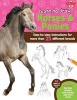 Learn to Draw Horses & Ponies - Step-by-Step Instructions for More Than 25 Different Breeds - 64 Pages of Drawing Fun! Contains Fun Facts, Quizzes, Color Photos, and Much More! (Paperback) - Robin Cuddy Photo