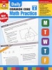 Daily Common Core Math Practice, Grade 6+ Teacher Edition (formerly Daily Math Practice) - Grade 6 (Paperback, Teacher) - Evan Moor Educational Publishers Photo