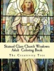 Stained Glass Church Windows - Adult Coloring Book (Paperback) - The Creativity Tree Photo