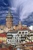 Amazing View of Istanbul with Galata Tower Journal - 150 Page Lined Notebook/Diary (Paperback) - Cool Image Photo