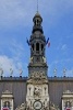 Turret City Hall Paris Tower in Paris, France - Blank 150 Page Lined Journal for Your Thoughts, Ideas, and Inspiration (Paperback) - Unique Journal Photo