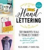 DIY Handlettering - From Monogramed Pillows to Personalized Stationery-25 Hand Crafted, Hand Lettered Projects You Can Make! (Hardcover) - Melissa Averinos Photo