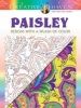 Creative Haven Paisley: Designs with a Splash of Color (Paperback) - Marty Noble Photo