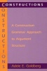 Constructions - Construction Grammar Approach to Argument Structure (Paperback, New) - Adele Goldberg Photo