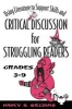 Using Literature to Support Skills and Critical Discussion for Struggling Readers - Grades 3-9 (Paperback, New) - Nancy S Williams Photo