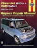 Chevrolet Astro & GMC Safari - 1985-on (Paperback) - Ken Freund Photo