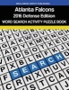 Atlanta Falcons 2016 Defense Word Search Activity Puzzle Book (Paperback) - Mega Media Depot Photo