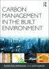 Carbon Management in the Built Environment (Paperback, New) - Rohinton Emmanuel Photo