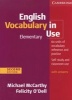 English Vocabulary in Use Elementary with Answers (Paperback, 2nd Revised edition) - Michael McCarthy Photo