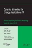 Ceramic Materials for Energy Applications IV, Volume 35, Issue 7 - A Collection of Papers Presented at the 38th International Conference on Advanced Ceramics and Composites, January 27-31, 2014, Daytona Beach, Florida (Hardcover) - Andrew L Gyekenyesi Photo