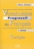 Vocabulaire Progressive Du Francais - Nouvelle Edition - Corriges (Niveau Debutant) (French, Paperback) -  Photo