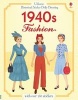 Historical Sticker Dolly Dressing 1940s Fashion (Paperback) - Rosie Hore Photo