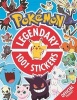 The Official  Legendary 1001 Stickers - Official (Paperback) - Pokemon Photo