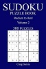 300 Medium to Hard Sudoku Puzzle Book - Volume 2 (Paperback) - Craig Garcia Photo