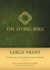 Living Bible Paraphrased-LIV-Large Print (Large print, Hardcover, large type edition) -  Photo