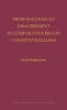 From Dialogue to Disagreement in Comparative Rights Constitutionalism (Hardcover) - Scott Stephenson Photo