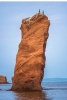 The Bay of Fundy Rock Spire, for the Love of Canada - Blank 150 Page Lined Journal for Your Thoughts, Ideas, and Inspiration (Paperback) - Unique Journal Photo