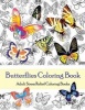 Butterflies Coloring Book (Adult Coloring Books) - Adult Stress Relief Coloring Books (Color Therapy) (Paperback) - Star Coloring Books Photo