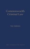 Commonwealth Criminal Law (Hardcover) - Troy Anderson Photo