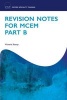 Revision Notes for MCEM Part B (Paperback) - Victoria Stacey Photo