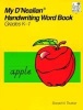 My D'Nealian Handwriting Word Book, Kindergarten Through Grade 1 (Paperback) - Donald N Thurber Photo