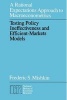 Rational Expectations Approach to Macroeconometrics - Testing Policy Ineffectiveness and Efficient Markets Models (Paperback, New edition) - Frederic S Mishkin Photo