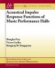 Acoustical Impulse Response Functions of Music Performance Halls (Paperback) - Douglas Frey Photo