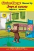 Curious George Cleans Up / Jorge El Curioso Limpia El Reguero (English, Spanish, Paperback, Bilingual) - Yanitzia Canetti Photo