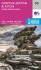 Northallerton & Ripon, Pateley Bridge & Leyburn (Sheet map, folded, February 2016 ed) - Ordnance Survey Photo