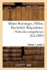 Affaire Boulanger, Dillon, Rochefort, Volume 1 Partie 3 Requisitoire. - Note de Competence (French, Paperback) - Sans Auteur Photo