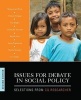 Issues for Debate in Social Policy - Selections from  (Paperback, 2nd Revised edition) - CQ Researcher Photo