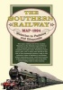 Southern Railway Route Map - From London to Ilfracombe and Padstow (Sheet map) -  Photo