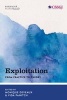 Exploitation - From Practice to Theory (Paperback) - Monique Deveaux Photo