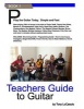 Teachers Guide to Guitar (Paperback) - Tony Locascio Photo