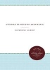 Studies in Recent Aesthetic (Paperback) - Katherine Gilbert Photo