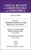 Annual Review of Gerontology and Geriatrics, Volume 21 - Modern Topics in the Biology of Aging (Hardcover, New) - Richard C Adelman Photo