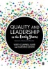 Quality and Leadership in the Early Years - Research, Theory and Practice (Paperback) - Verity Campbell Barr Photo