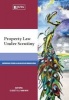 Property Law Under Scrutiny: Contemporary Studies in Law and Applied Research Series (Paperback) - S Scott Photo