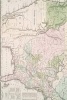 A Vintage 1830 Map of the United States and Territories - Blank 150 Page Lined Journal for Your Thoughts, Ideas, and Inspiration (Paperback) - Unique Journal Photo