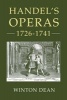 Handel's Operas, 1726-1741 (Hardcover, New) - Winton Dean Photo