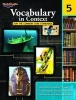 Vocabulary in Contect for the Common Core Standards, Grade 5 (Paperback) - Steck Vaughn Company Photo