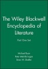 The Encyclopedia of Literary and Cultural Theory/The Encyclopedia of the Novel/The Encyclopedia of Twentieth Century Fiction Set (Hardcover) - Michael Ryan Photo