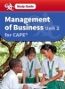 Management of Business CAPE Unit 2 A CXC Study Guide, Cape unit 2 - A Caribbean Examinations Council (Mixed media product, New edition) - Robert Dransfield Photo