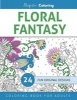 Floral Fantasy - Coloring Book for Grown Ups (Paperback) - Majestic Coloring Photo