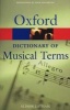 Oxford Dictionary of Musical Terms (Paperback, New) - Alison Latham Photo