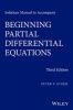 Solutions Manual to Accompany Beginning Partial Differential Equations - Solutions Manual (Paperback, 3rd Revised edition) - Peter V ONeil Photo