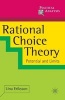 Rational Choice Theory - Potential and Limits (Paperback, New) - Lina Eriksson Photo